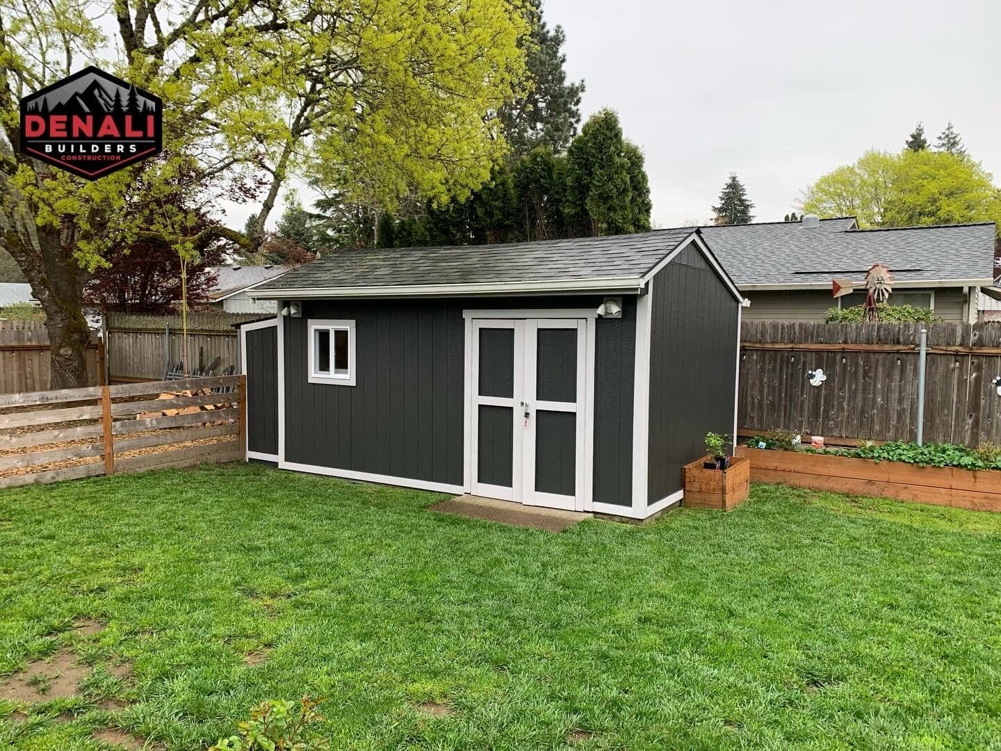 Full-home exterior renovation including siding, porch, and trim by Denali Builders