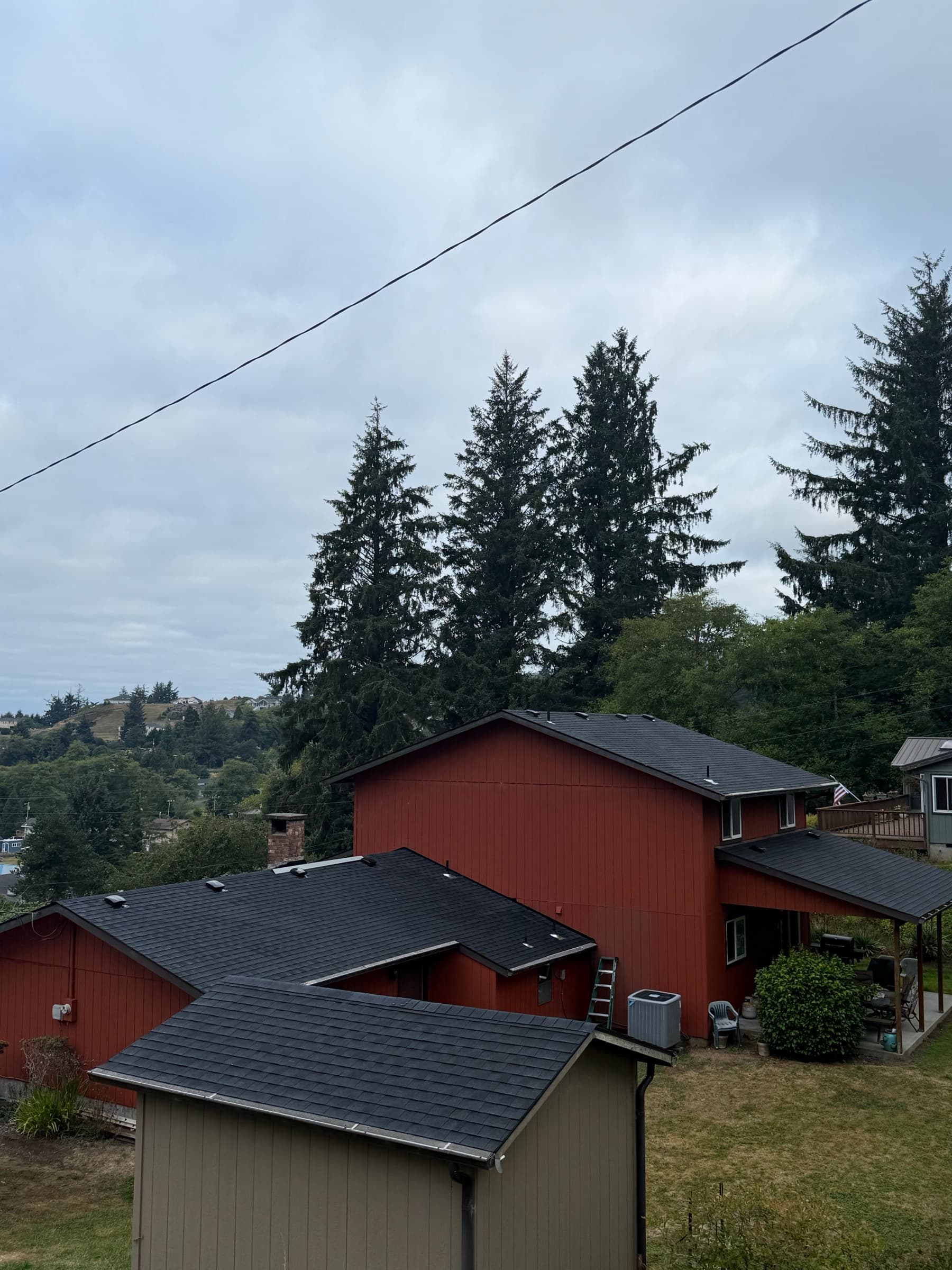 Roofing project in progress - roof replacement by Denali Builders in Portland metro area